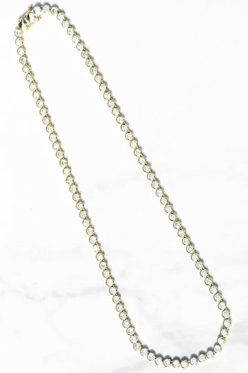 SOLAR NECKLACE- 14K GOLD VERMEIL